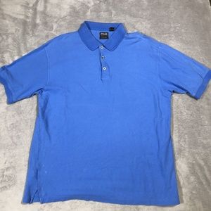 Ping Collection Polo Size XL Blue Short Sleeve